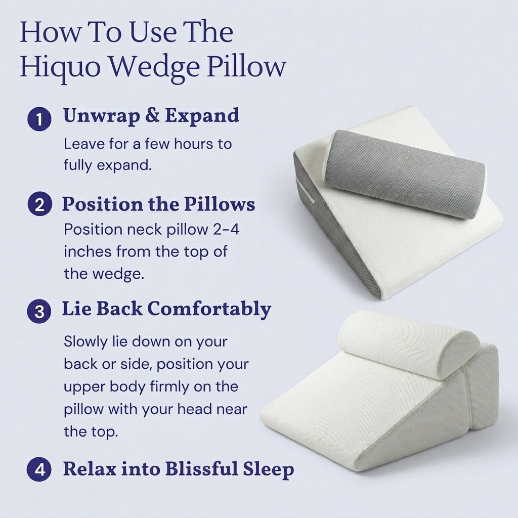 Pilnap® 2.0 Anti-Snoring Wedge Pillow